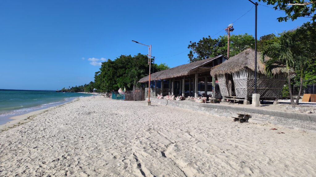 The White Beach at Maravillosa Beach Tabuelan