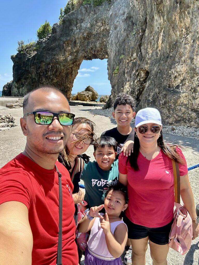 Boracay Keyhole with the Family