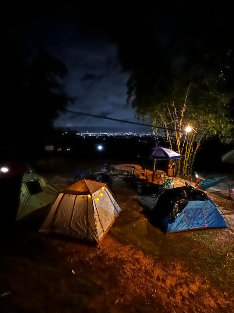 Stargazing and City View at the Camp